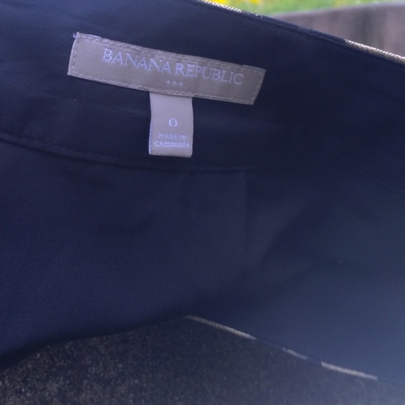 BANANA REPUBLIC Leopard Rosettes Skirt 0 - Picture 3 of 3